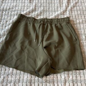 CALIA by Carrie Underwood Olive Green Athletic Drawstring Shorts